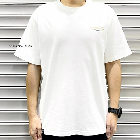 Rickyisclown [RIC] Map Smiley Tee White Gold Foil [R7230213B-R8]