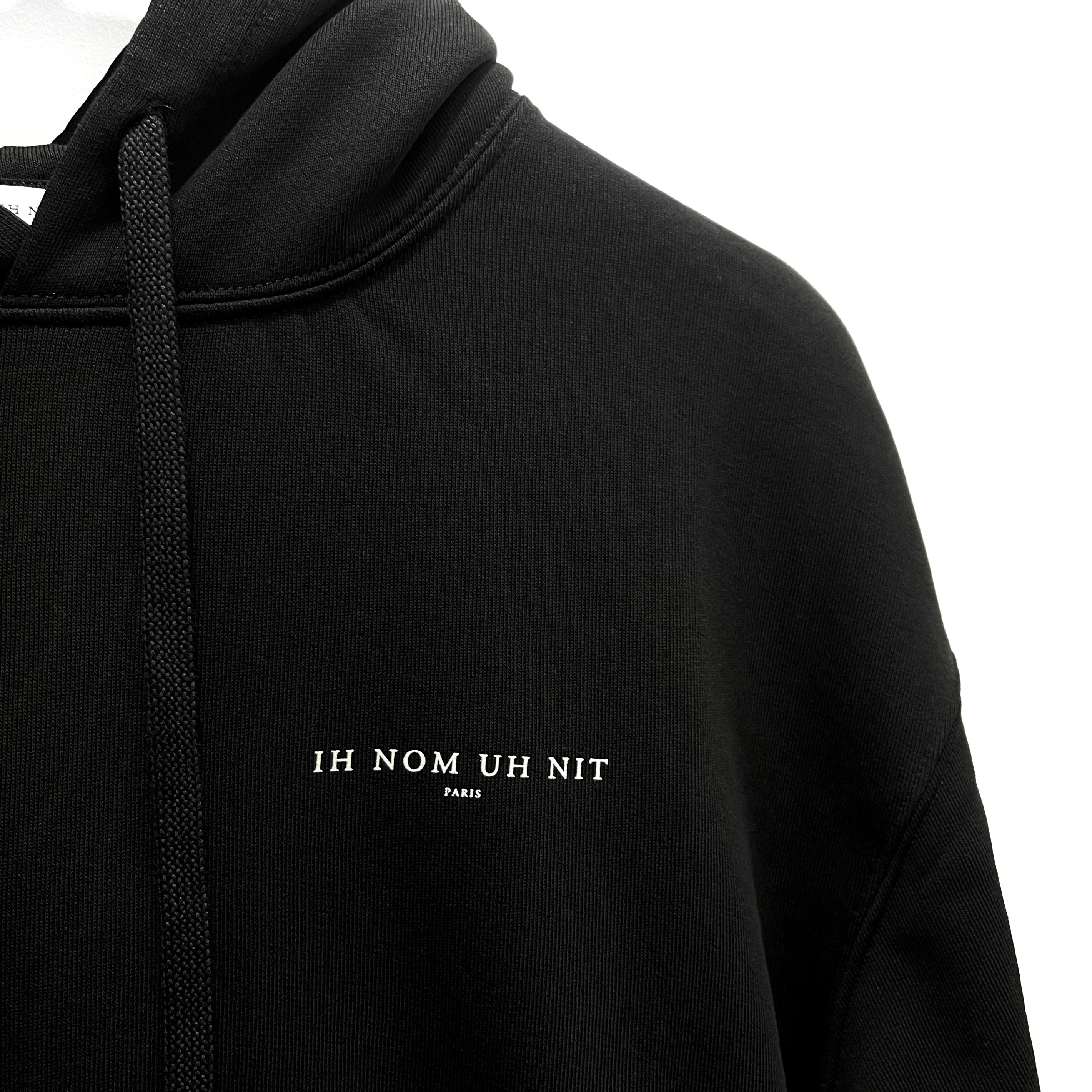 Buy Ih Nom Uh Nit Chest Logo Hoodie NCS23233 - Made In Italy Buy Ih Nom Uh Nit Chest Logo Hoodie NCS23233 - Made In Italy