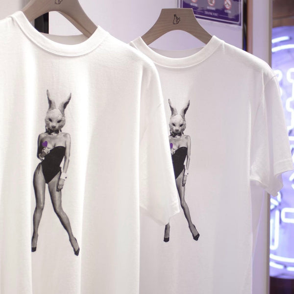 FR2 JAPAN Bunny Girl Tee White (Japan Exclusive) #FR2 #FR2 - originalfook singapore
