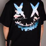 Rickyisclown [RIC] Flamingo Smiley Tee Black [R11220828h-L7] RICKYISCLOWN RICKYISCLOWN - originalfook singapore