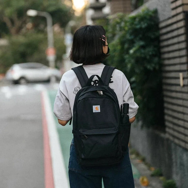 Carhartt USA Essential 21L Laptop Backpack Bag Black carhartt carhartt - originalfook singapore