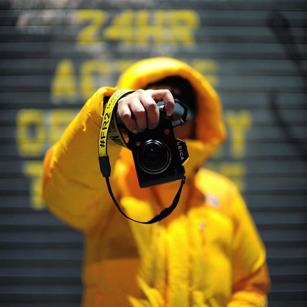 FR2 JAPAN Camera Strap Yellow #FR2 #FR2 - originalfook singapore