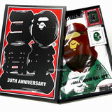 BATHING APE 30th Anniversary Ape Head Tee White (Japan Exclusive) BATHING APE BATHING APE - originalfook singapore