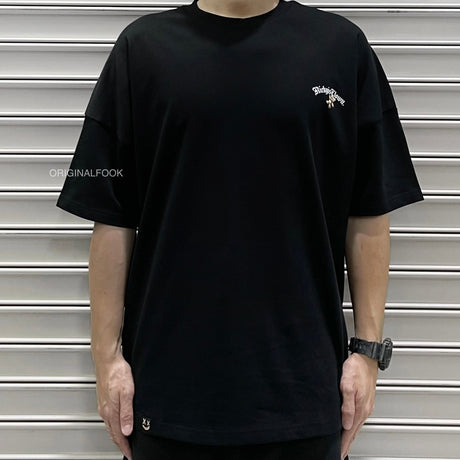 Rickyisclown [RIC] Gothic Teddy Bear Drop Shoulder Tee Black [R17230212I-N8] RICKYISCLOWN RICKYISCLOWN - originalfook singapore