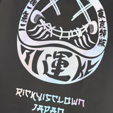 RICKYISCLOWN JAPAN 🇯🇵 Lucky Daruma Laser Reflective Tee White [R11220810C-D7] RICKYISCLOWN RICKYISCLOWN - originalfook singapore