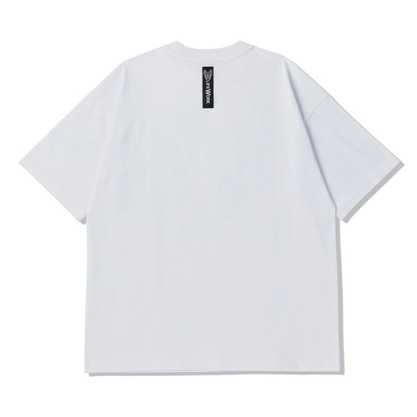 LifeWork Korea LW Monogram Tee White lifework lifework - originalfook singapore