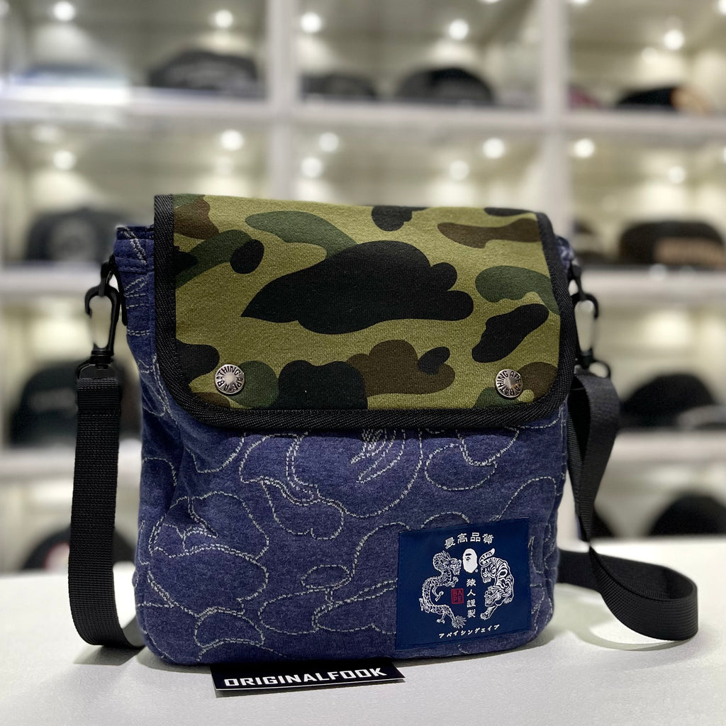 Bape camo sling 2024 bag