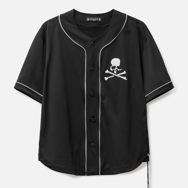 Mastermind Japan Baseball Shirt Mastermind Japan Mastermind Japan - originalfook singapore