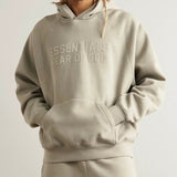 FEAR OF GOD Essentials Chest Logo Hoodie Seal FEAR OF GOD FEAR OF GOD - originalfook singapore