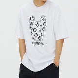 LifeWork Korea LW Monogram Tee White lifework lifework - originalfook singapore