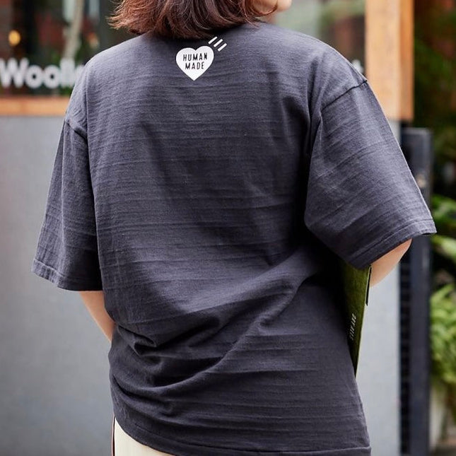 Human Made Bear Heart Tee Black - | ORIGINALFOOK