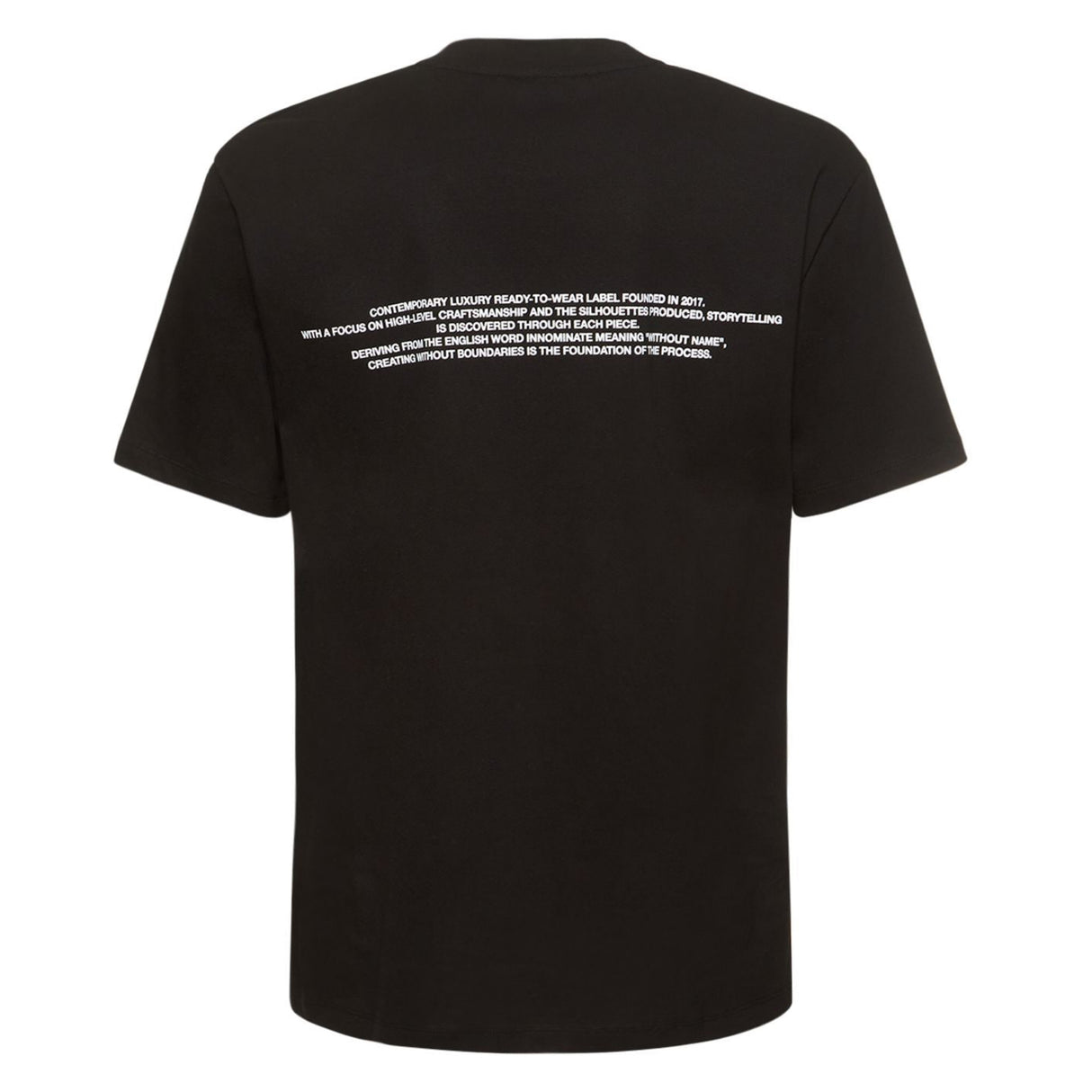 IH NOM UH NIT Arch and Mission Mask Tee Black NCS23221 IH NOM UH NIT IH NOM UH NIT - originalfook singapore