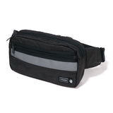 Bathing Ape X Porter Yoshida Japan Solid Camo Reflective Waist Bag Black BATHING APE BATHING APE - originalfook singapore