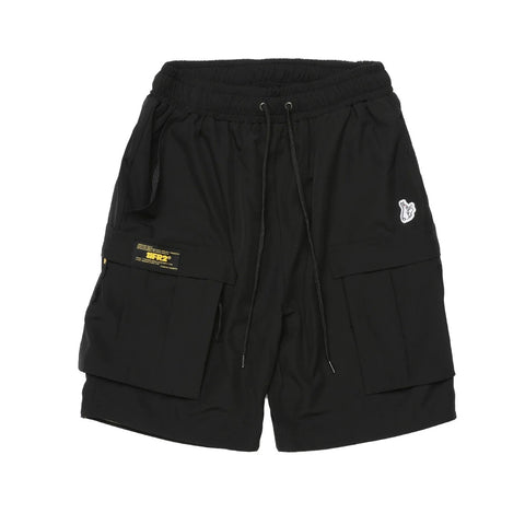FR2 JAPAN 2-Way 2-in-1 Cargo Shorts / Pants Black