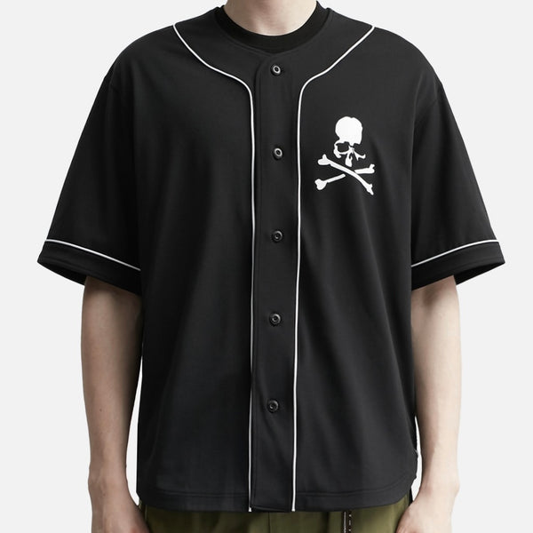 Mastermind Japan Baseball Shirt Mastermind Japan Mastermind Japan - originalfook singapore