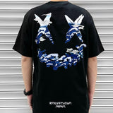RICKYISCLOWN JAPAN 🇯🇵  Kanagawa Wave Tee Black [E7] RICKYISCLOWN RICKYISCLOWN - originalfook singapore