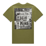 Billionaire Boys Club Signs Tee Olive Billionaire Boys Club Billionaire Boys Club - originalfook singapore