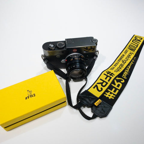 FR2 JAPAN Camera Strap Yellow