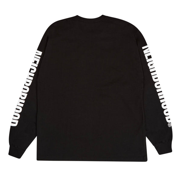Neighborhood NH-10 Long Sleeve Tee Black Neighborhood Neighborhood - originalfook singapore