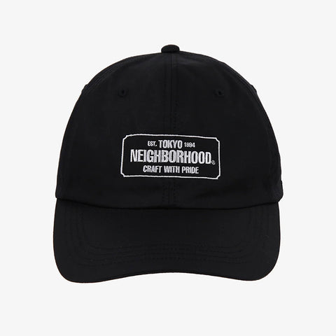 Neighborhood Bar Logo Cap Black