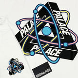PALACE Tri-Atom Tee White palace palace - originalfook singapore