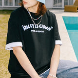 Rickyisclown [RIC] Cloud Cherub Smiley Tee Black [R11210119hXZ-AAAA] RICKYISCLOWN RICKYISCLOWN - originalfook singapore