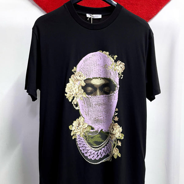 IH NOM UH NIT Paris Mask Roses Tee NUS23241 IH NOM UH NIT IH NOM UH NIT - originalfook singapore