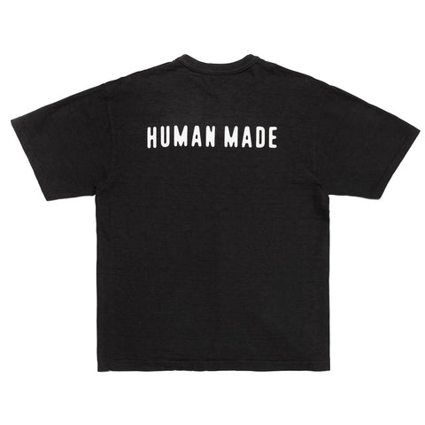 Human Made Blue Heart Logo Tee Black