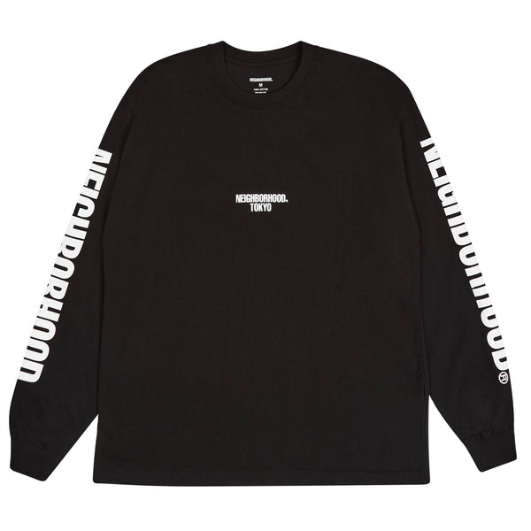 Neighborhood NH-10 Long Sleeve Tee Black Neighborhood Neighborhood - originalfook singapore