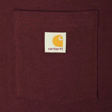 Carhartt USA K87 Workwear Pocket Tee Maroon carhartt - Originalfook Singapore