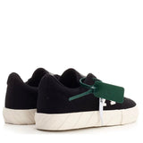 Off-White Low Vulcanized Canvas Sneakers Black OFF-WHITE OFF-WHITE - originalfook singapore