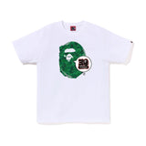 BATHING APE 30th Anniversary Ape Head Tee White (Japan Exclusive) BATHING APE BATHING APE - originalfook singapore