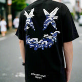 RICKYISCLOWN JAPAN 🇯🇵  Kanagawa Wave Tee Black [E7] RICKYISCLOWN RICKYISCLOWN - originalfook singapore