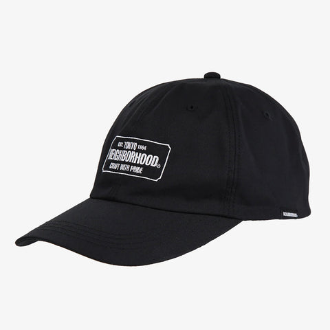 Neighborhood Bar Logo Cap Black