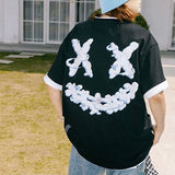 Rickyisclown [RIC] Cloud Cherub Smiley Tee Black [R11210119hXZ-AAAA] RICKYISCLOWN RICKYISCLOWN - originalfook singapore
