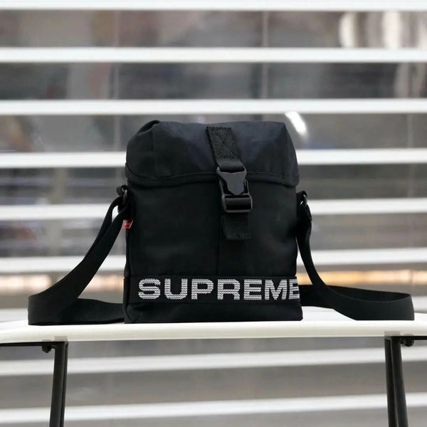 Supreme Field Side Bag Black supreme supreme - originalfook singapore