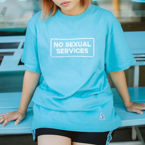 FR2 JAPAN Embroidered Fxxk Icon Tee Tiffany (Japan Exclusive)