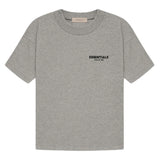FEAR OF GOD Essentials Felt Logo Tee Dark Oatmeal FEAR OF GOD FEAR OF GOD - originalfook singapore