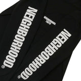 Neighborhood NH-10 Long Sleeve Tee Black Neighborhood Neighborhood - originalfook singapore