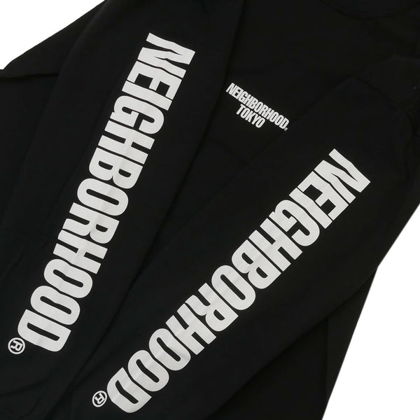 Neighborhood NH-10 Long Sleeve Tee Black Neighborhood Neighborhood - originalfook singapore