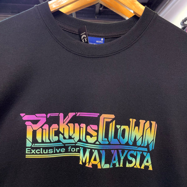 Rickyisclown [RIC] Reflective Gundam Smiley Tee Black (Malaysia Exclusive) RICKYISCLOWN RICKYISCLOWN - originalfook singapore