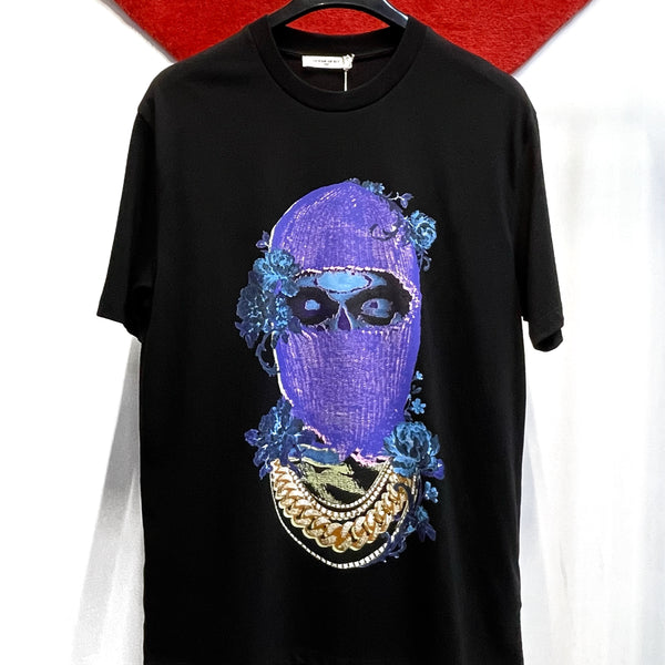 IH NOM UH NIT Paris Purple Mask Tee NCS23231 IH NOM UH NIT IH NOM UH NIT - originalfook singapore