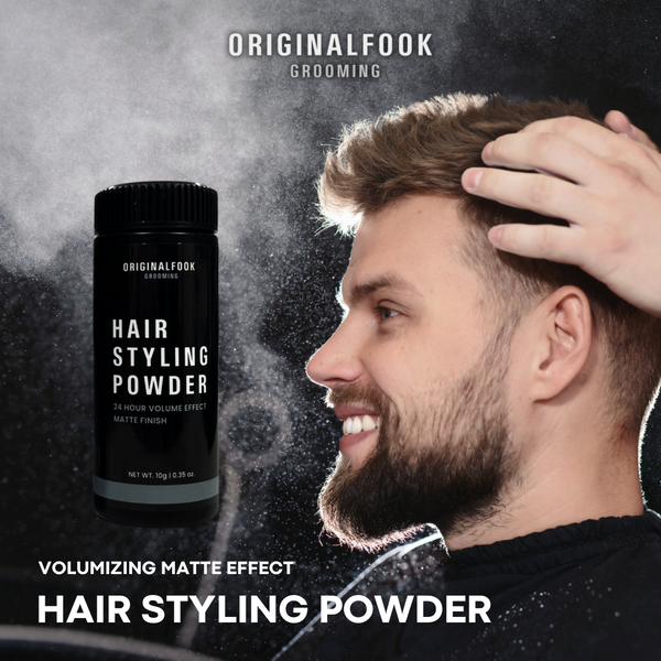 OF Hair Styling Powder | Instant Volume Effect | Easy Control | Matte Finish | Paraben Free ORIGINALFOOK ORIGINALFOOK - originalfook singapore