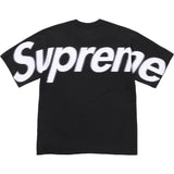 Supreme Intarsia Logo Black Tee