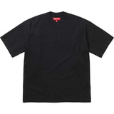 Supreme Intarsia Logo Black Tee