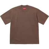 Supreme Intarsia Logo Brown Tee
