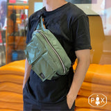 Porter Yoshida Japan PX Tanker Waist Bag Sage Green [376-08333] PORTER JAPAN PORTER JAPAN - originalfook singapore