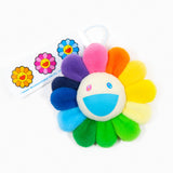 Takashi Murakami Kaikai Kiki Flower Plush/Badge/Keychain/Pin Rainbow White TAKASHI MURAKAMI TAKASHI MURAKAMI - originalfook singapore