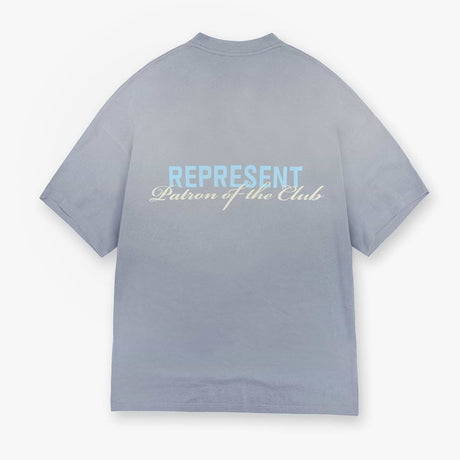 Represent Patron Of The Club Tee Washed Grey REPRESENT REPRESENT - originalfook singapore