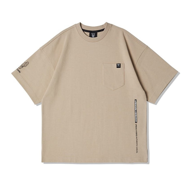 LifeWork Basic Pocket Tee Beige lifework lifework - originalfook singapore